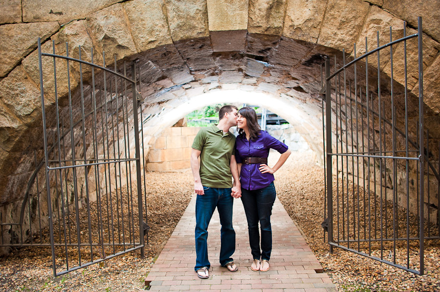 Shockoe-Bottom-Engagement-Shari-Ian-5 Canal Walk Strobist Engagement Photos