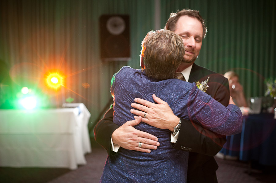 trinity-episcopal-terrys-catering-bloomington-wedding-16 tender moment of mother son dance at a wedding