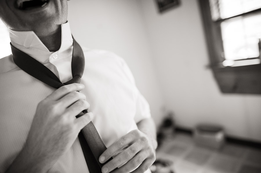 Cooper-Vineyards-Wedding-Photography-Louisa-Virginia-3 Guy tying tie