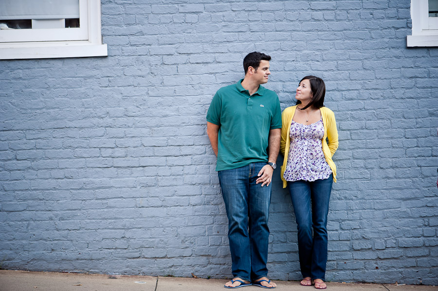 Charlottesville-Mall-Vineyard-Engagement-Photography-Jessica-Dave-2 Classic Charlottesville Engagement Photo
