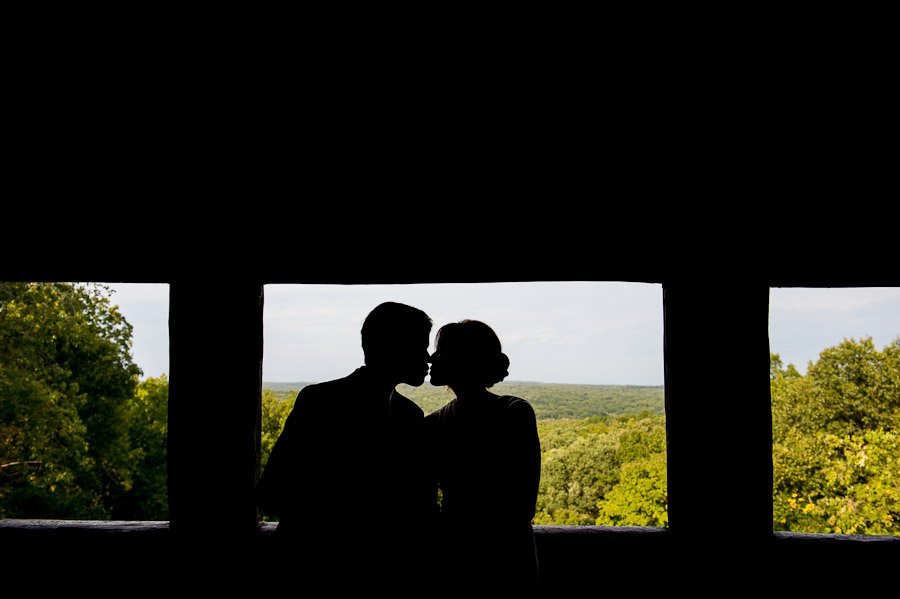 Brown-County-Indiana-Abe-Martin-Lodge-Wedding-Amanda-Jacob-06 Romantic and touching silhouette wedding photograph