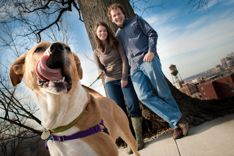 Hilarious Engagement Photo