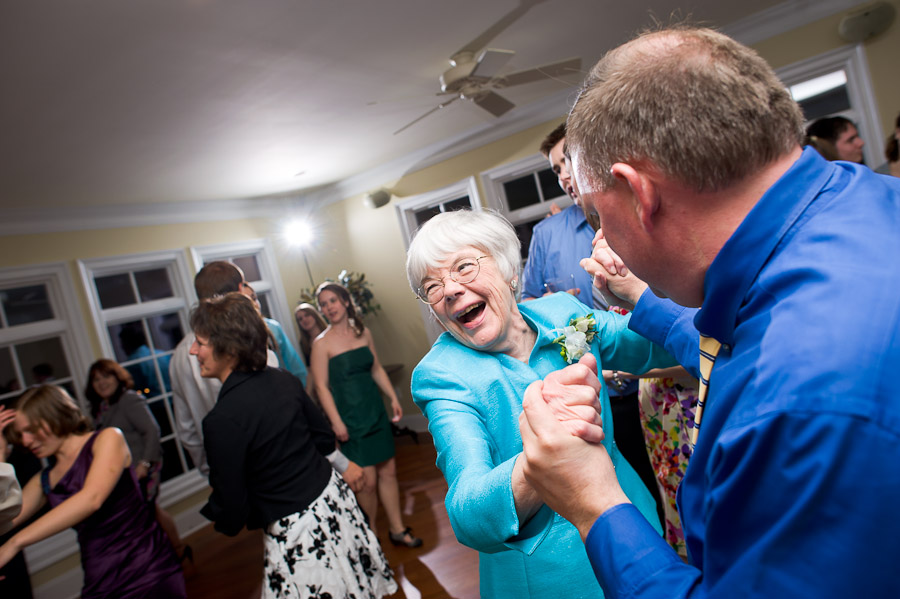 Mill-at-Fine-Creek-Wedding-Tom-Steph-13 grandmother dancing at wedding