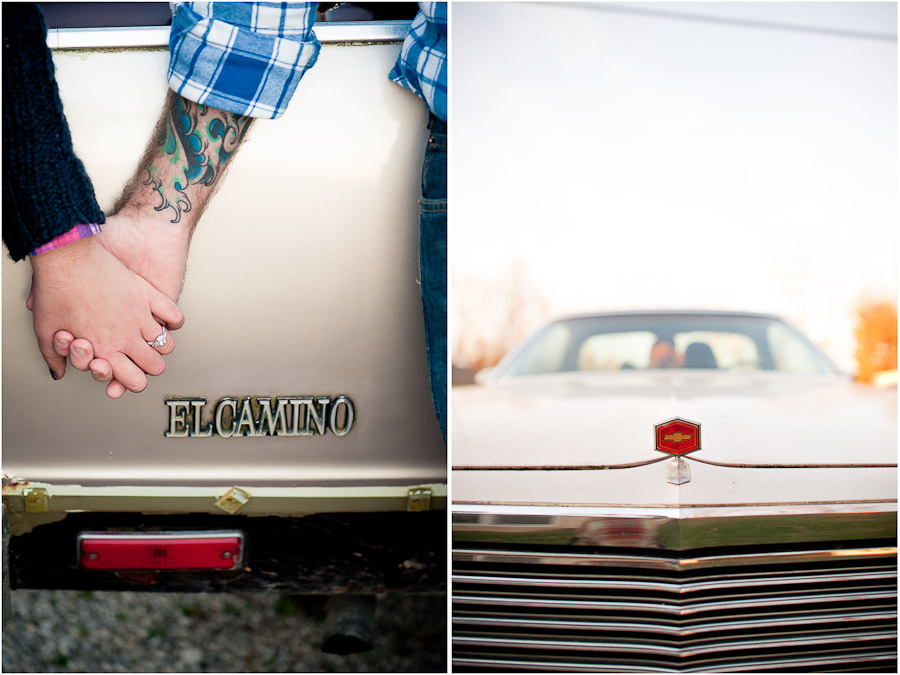 Fun-car-engagement-photograph-Bloomington-1 Awesome car and engagement shoot