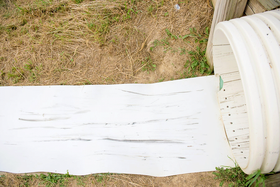 Dulls-Tree-Farm-Wedding-Photography-Indiana-Anna-Dan-17 hilarious and fun gif of couple sliding on Dull's Tree Farm slide