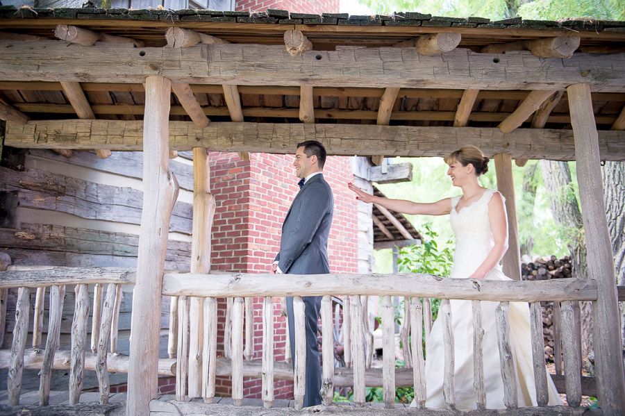 Dulls-Tree-Farm-Wedding-Photography-Indiana-Anna-Dan-03 Sweet, romantic, rustic, first look at Dull's Tree Farm wedding in Indiana