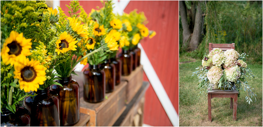 Dulls-Tree-Farm-Wedding-Photography-Indiana-Anna-Dan-09 gorgeous, colorful, flowers and floral decor at Indiana farm wedding