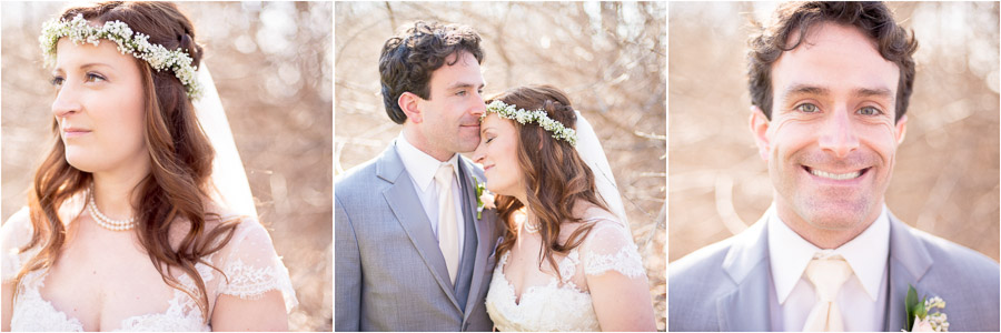 Laurel-Hall-Indianapolis-Indiana-Wedding-Jess-Jon-10 Sunny, bright, timeless portraits of bride and groom at Laurel Hall wedding in Indiana