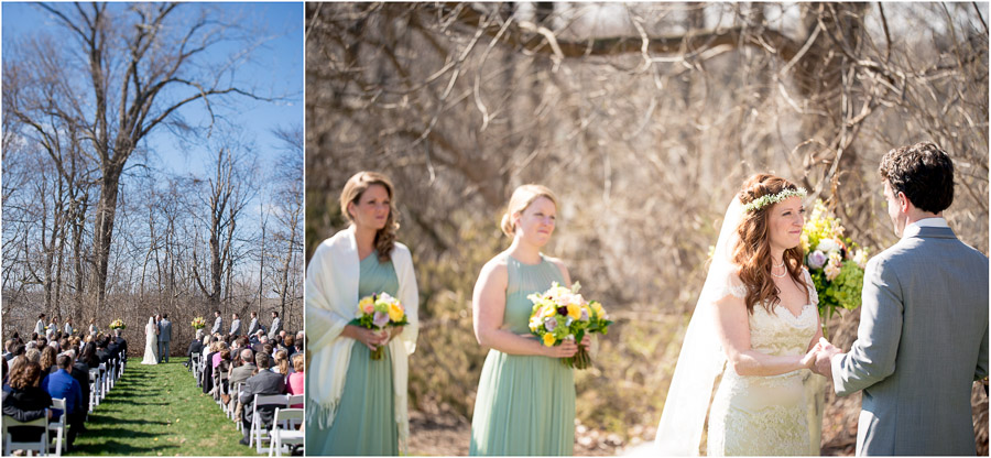 Laurel-Hall-Indianapolis-Indiana-Wedding-Jess-Jon-08 Beautiful spring outdoor wedding ceremony at Laurel Hall in Indianapolis